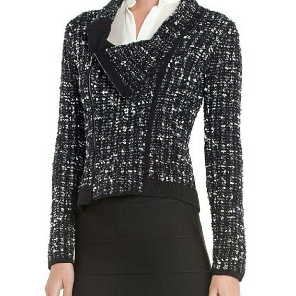 BCBGMaxAzria Reeve Moto Cardigan - Picture 4 of 4